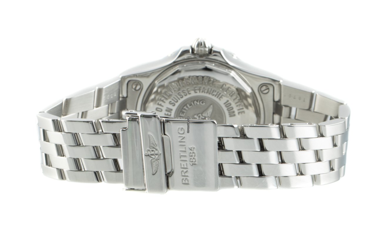 IMG_9081 Breitling Starliner Womens watch Quartz Steel A71340 Replica 7