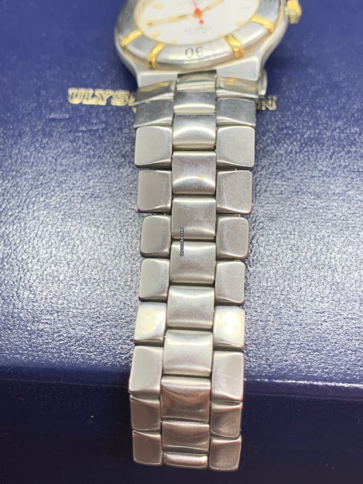 IMG_9081 Ulysse Nardin Mens watch Unisex Quartz Steel 54-26 Replica 7