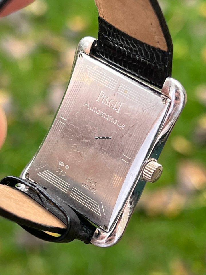 IMG_9081 Piaget Emperador Mens watch Unisex Automatic White gold 18900 Replica 7