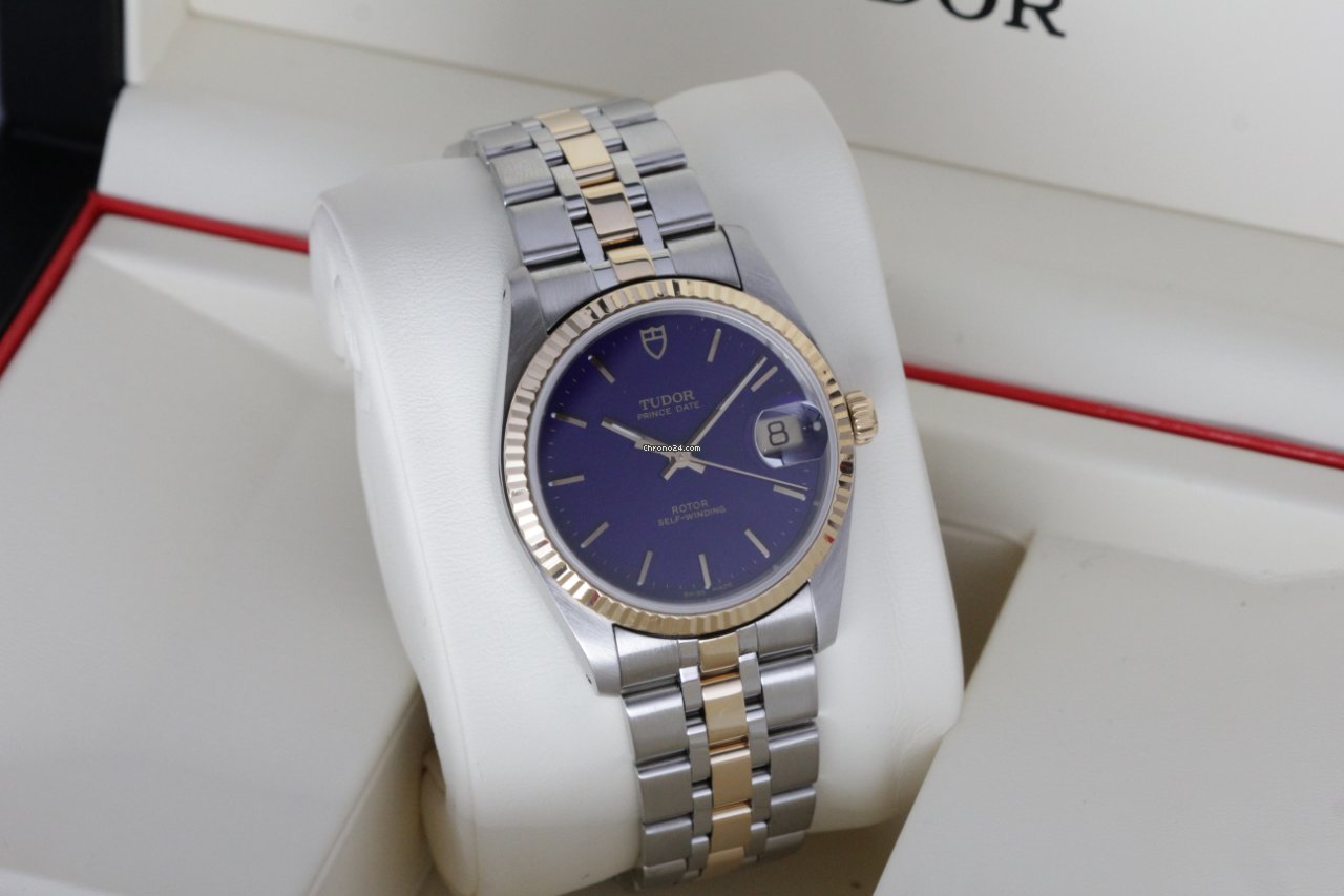 Tudor Prince Date Mens watch Unisex Automatic Steel Tudor 74213 Replica 7