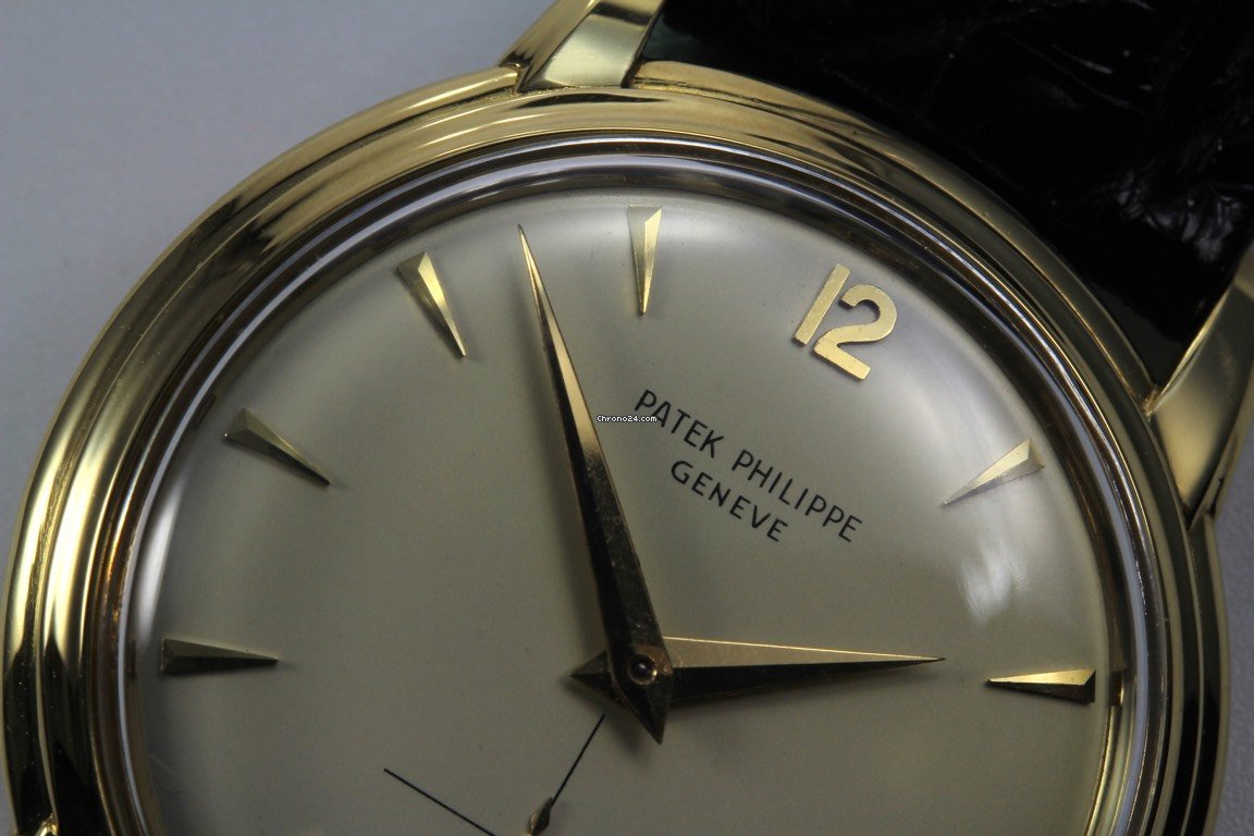 IMG_9081 Patek Philippe Calatrava Mens watch Unisex Manual winding Yellow gold 2525 Replica 7