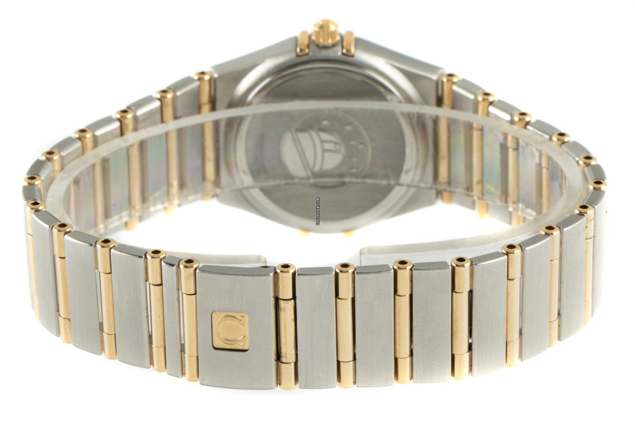 Omega Constellation Quartz Womens watch Quartz Gold Steel 1272.30.00 Replica 7