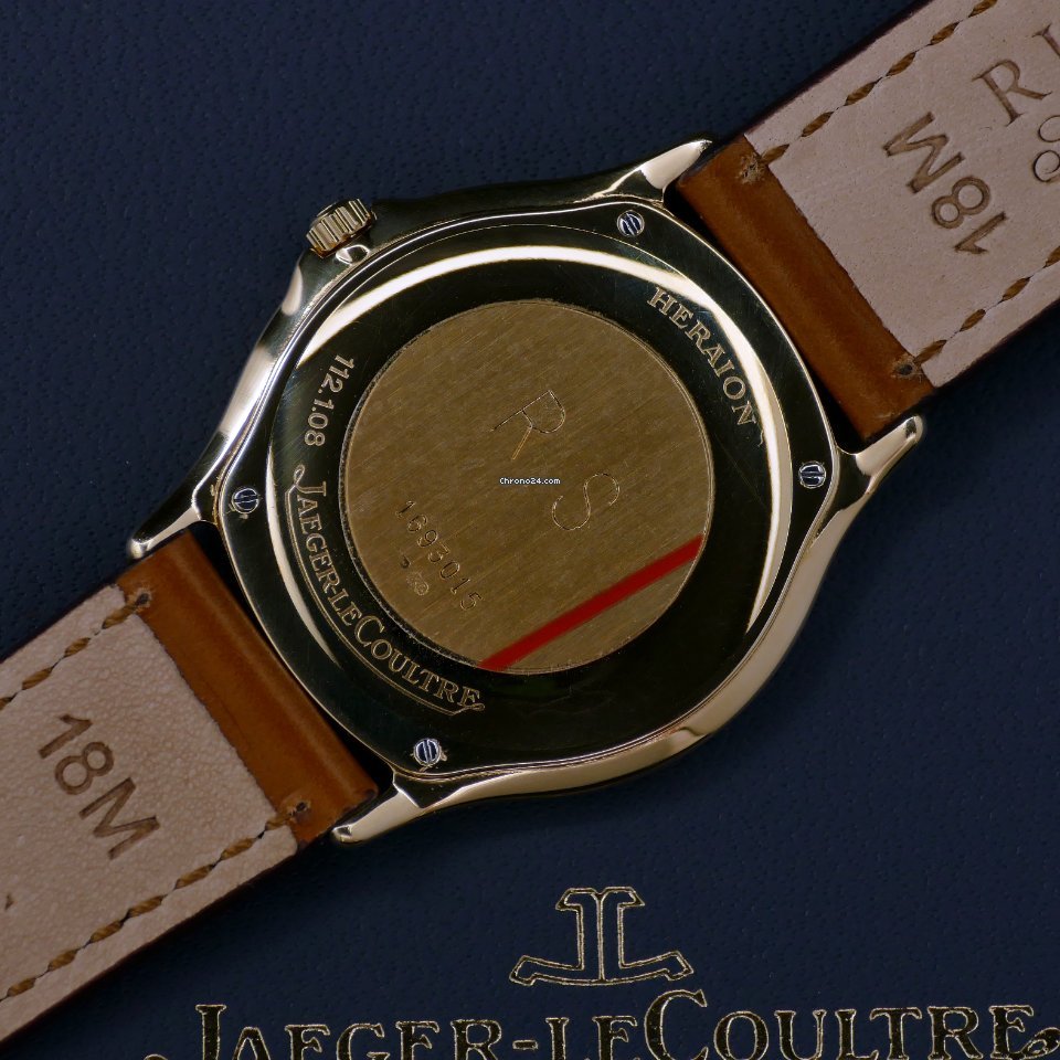 IMG_9081 Jaeger-LeCoultre Mens watch Unisex Quartz Yellow gold 112.1.08 Replica 7