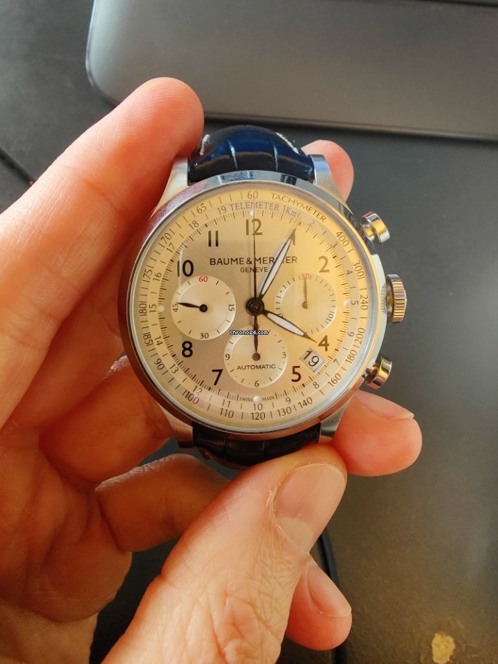 IMG_9081 Baume & Mercier Capeland Mens watch Unisex Automatic Steel M0A10063 Replica 7