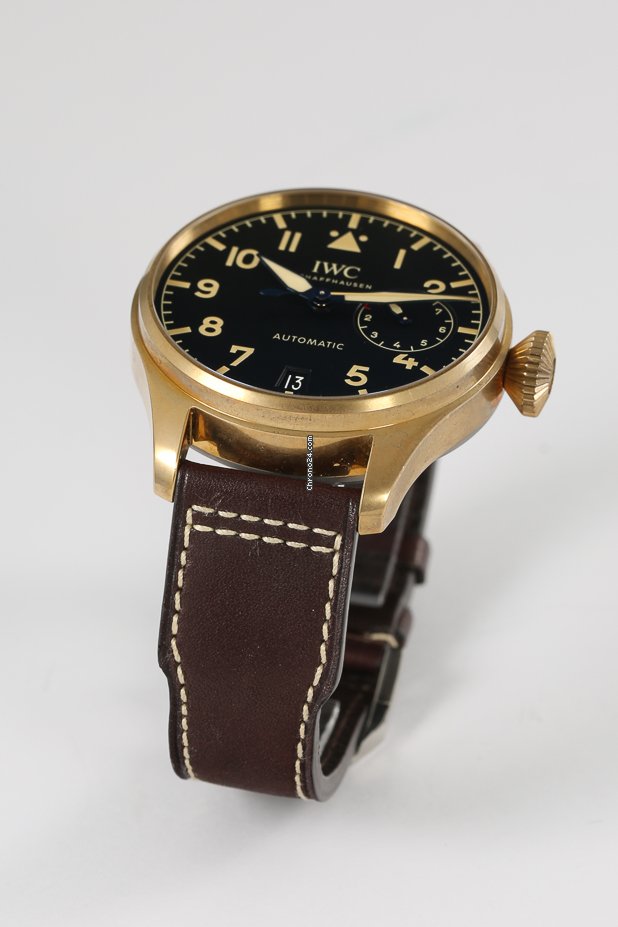 IMG_9081 IWC Big Pilot Mens watch Unisex Automatic Bronze IW501005 Replica 7