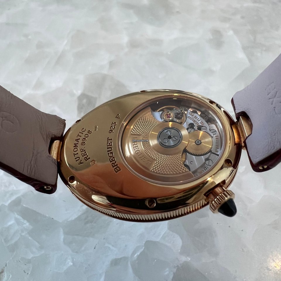 IMG_9081 Breguet Reine de Naples Womens watch Automatic Yellow gold 8908BA 52 864.D00D Replica 7