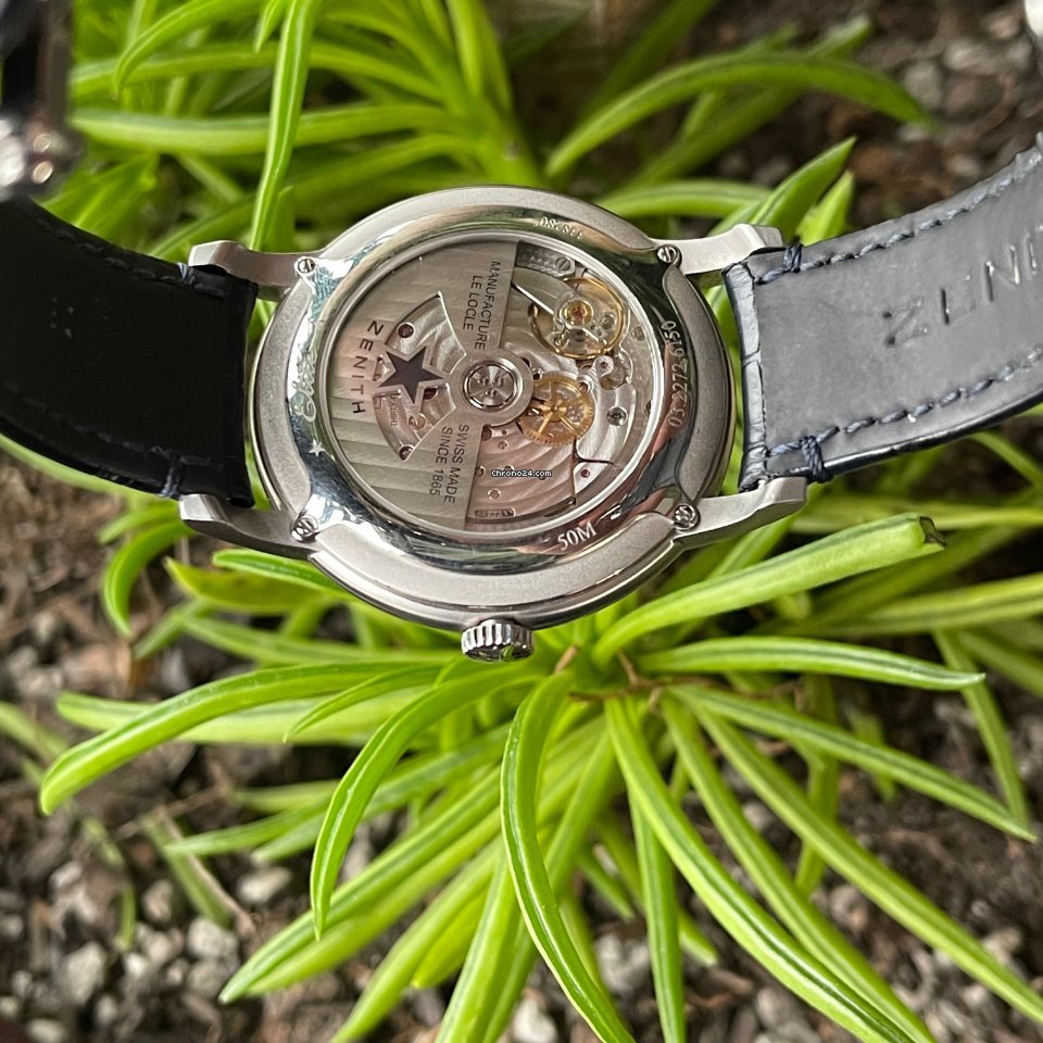 IMG_9081 Zenith Elite 6150 Mens watch Unisex Automatic Steel 03.2272.6150 51.C700 Replica 7