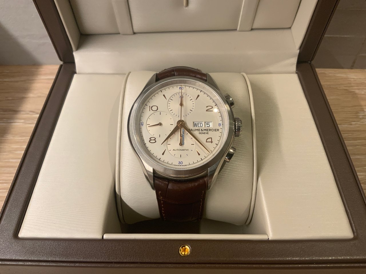 Baume & Mercier Clifton Mens watch Unisex Automatic Steel MOA10129 Replica 7