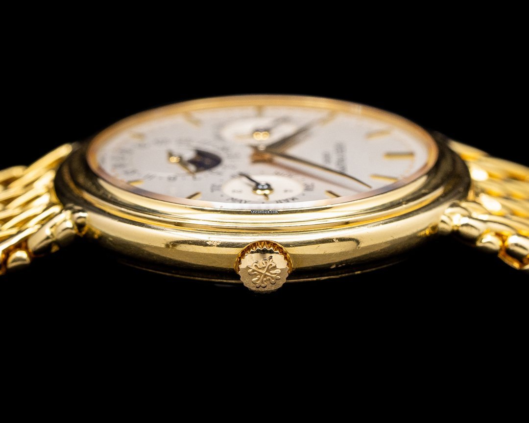 IMG_9081 Patek Philippe Mens watch Unisex Automatic Yellow gold 3945 1 Replica 7