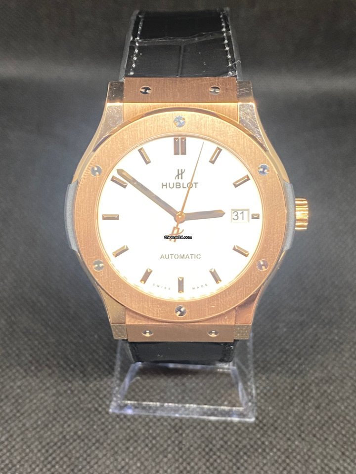 IMG_9081 Hublot Classic Fusion 45, 42, 38, 33 mm Mens watch Unisex Automatic Rose gold 511.OX.2611.LR Replica 7