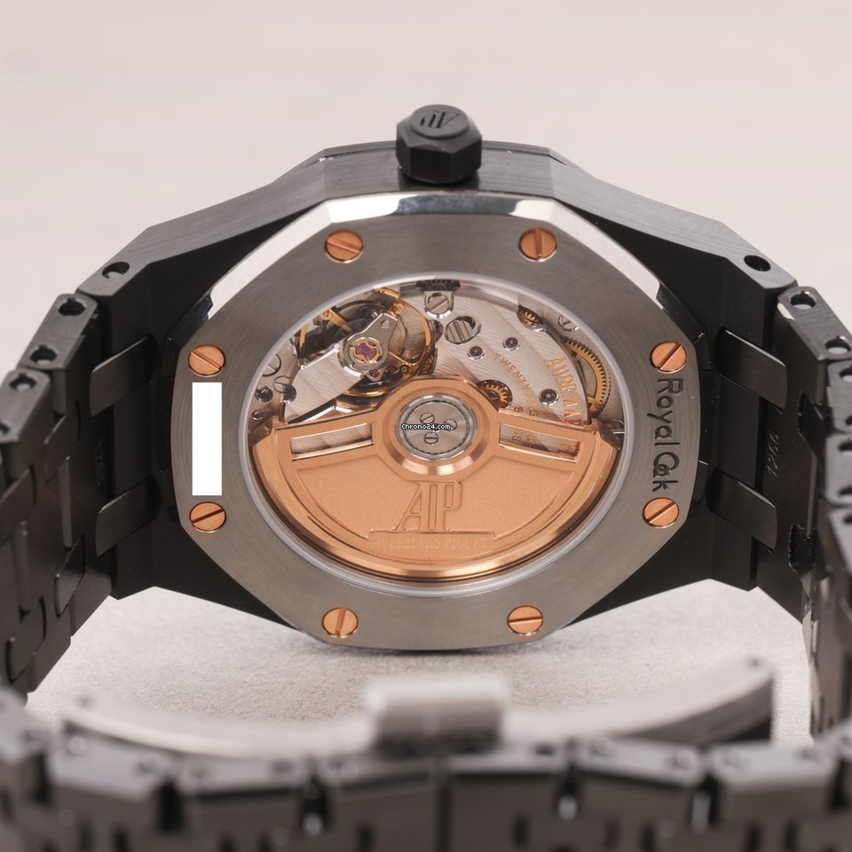 IMG_9081 Audemars Piguet Royal Oak Mens watch Unisex Automatic Ceramic 77350CE.OO.1266CE.01 Replica 7