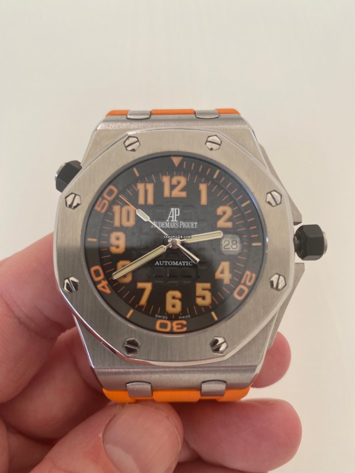 IMG_9081 Audemars Piguet Royal Oak Offshore Diver Mens watch Unisex Automatic Steel 15701ST.OO.D002CA.01 Replica 7