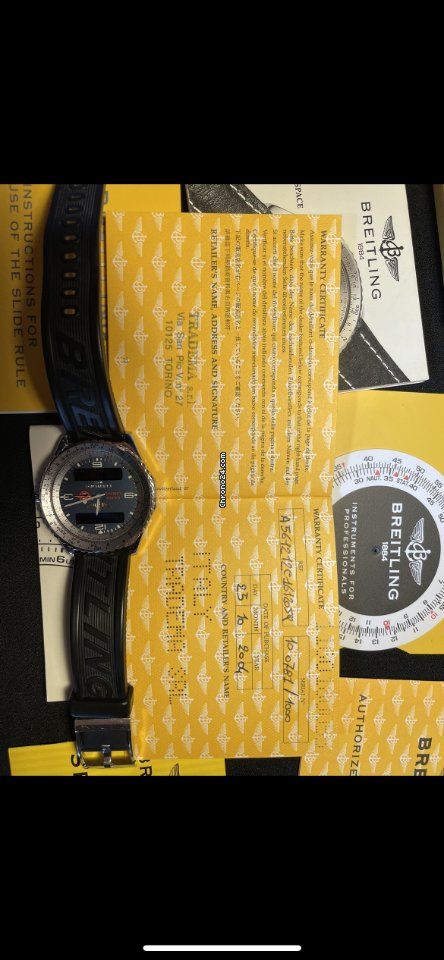 Breitling Chronospace Mens watch Unisex Quartz A56012 Replica 7