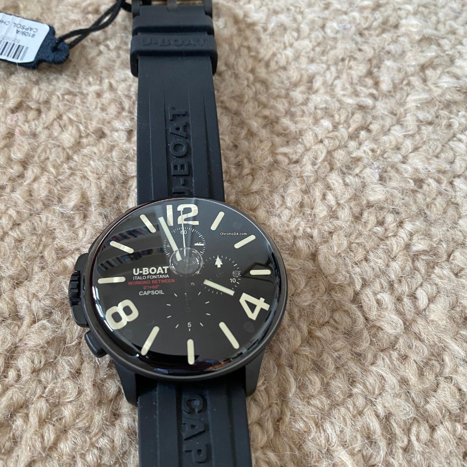 IMG_9081 U-Boat Mens watch Unisex Quartz Steel 8109 A Replica 7