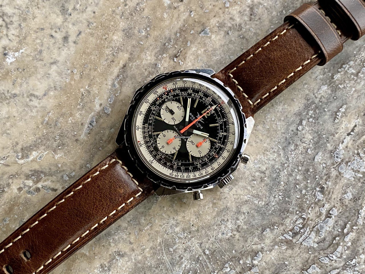 IMG_9081 Breitling Navitimer Mens watch Unisex Manual winding Steel 0816 Replica 7