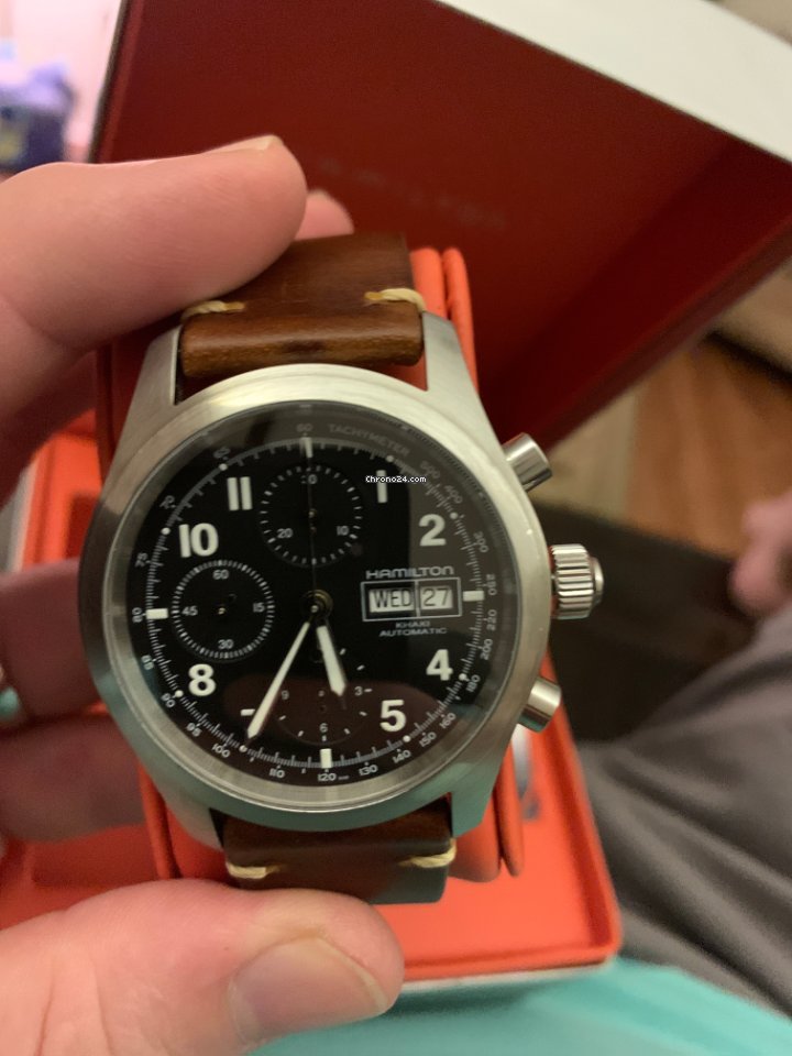 IMG_9081 Hamilton Khaki Field Mens watch Unisex Automatic H71456593 Replica 7