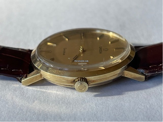 Omega Geneve Mens watch Unisex Manual winding Yellow gold 132 051 Replica 7