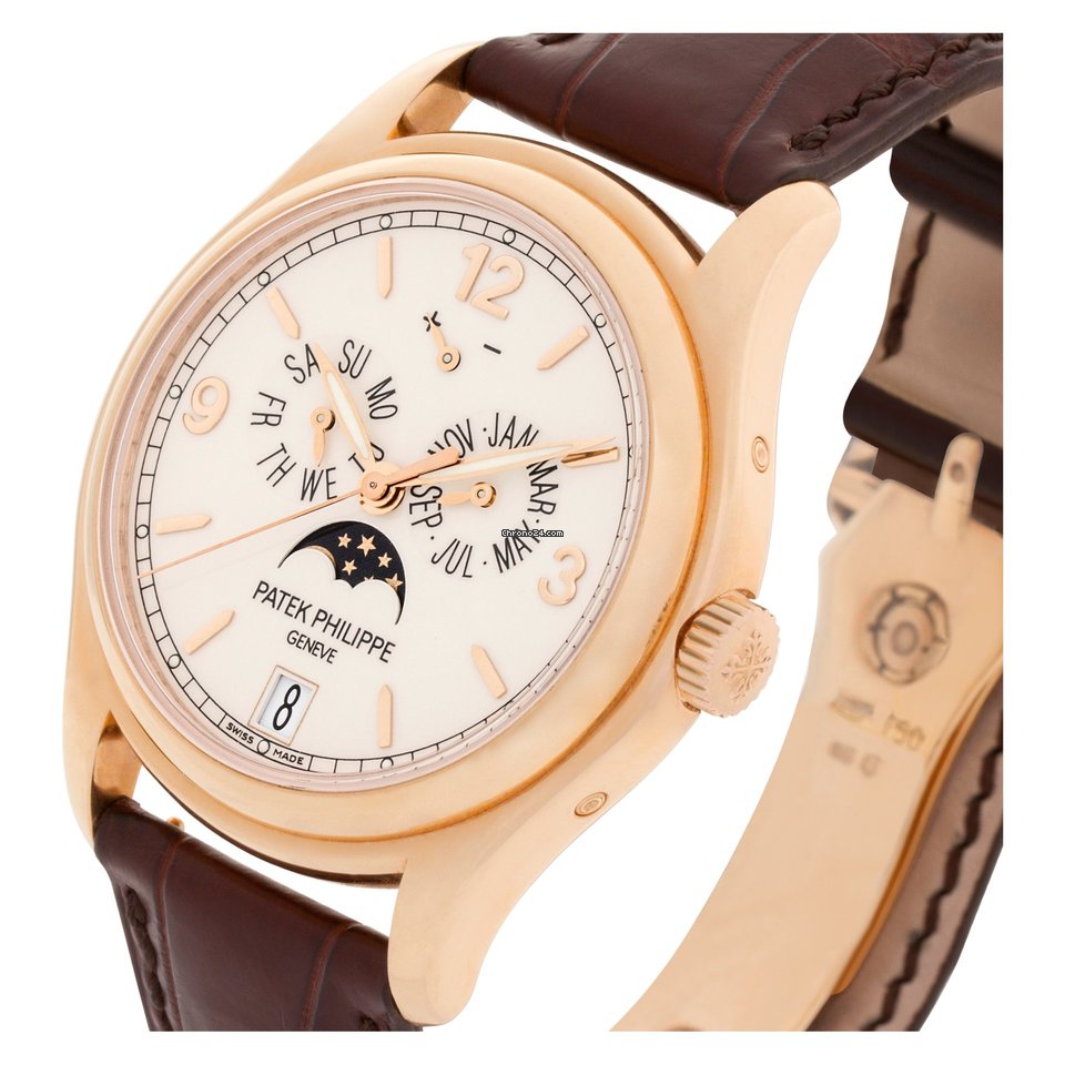 Patek Philippe Annual Calendar Mens watch Unisex Automatic Rose gold 5146R Replica 7
