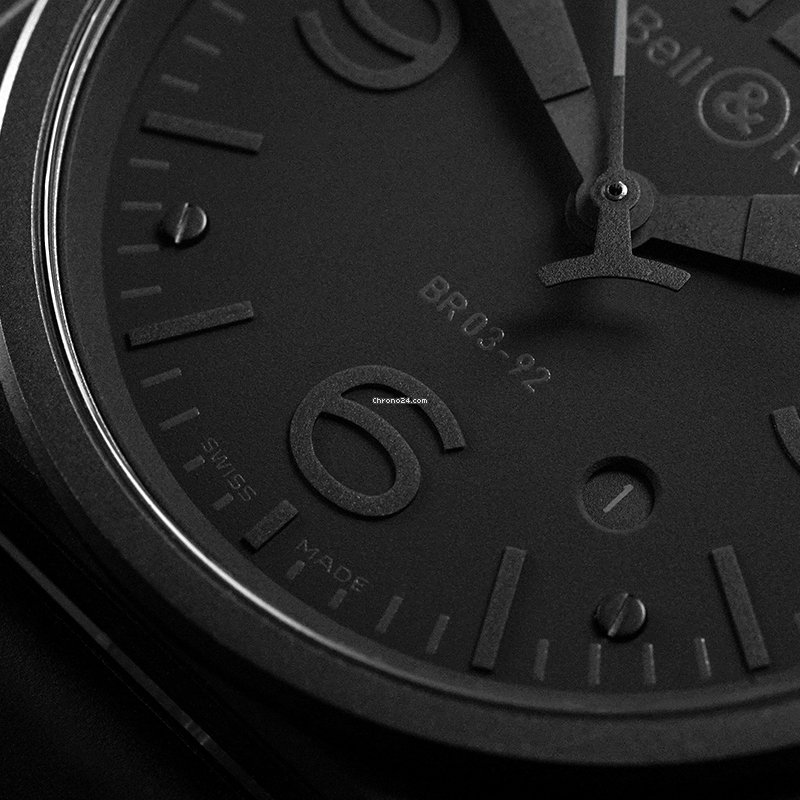 Bell & Ross BR 03 Mens watch Unisex Automatic Steel BR03-92-S Replica 7
