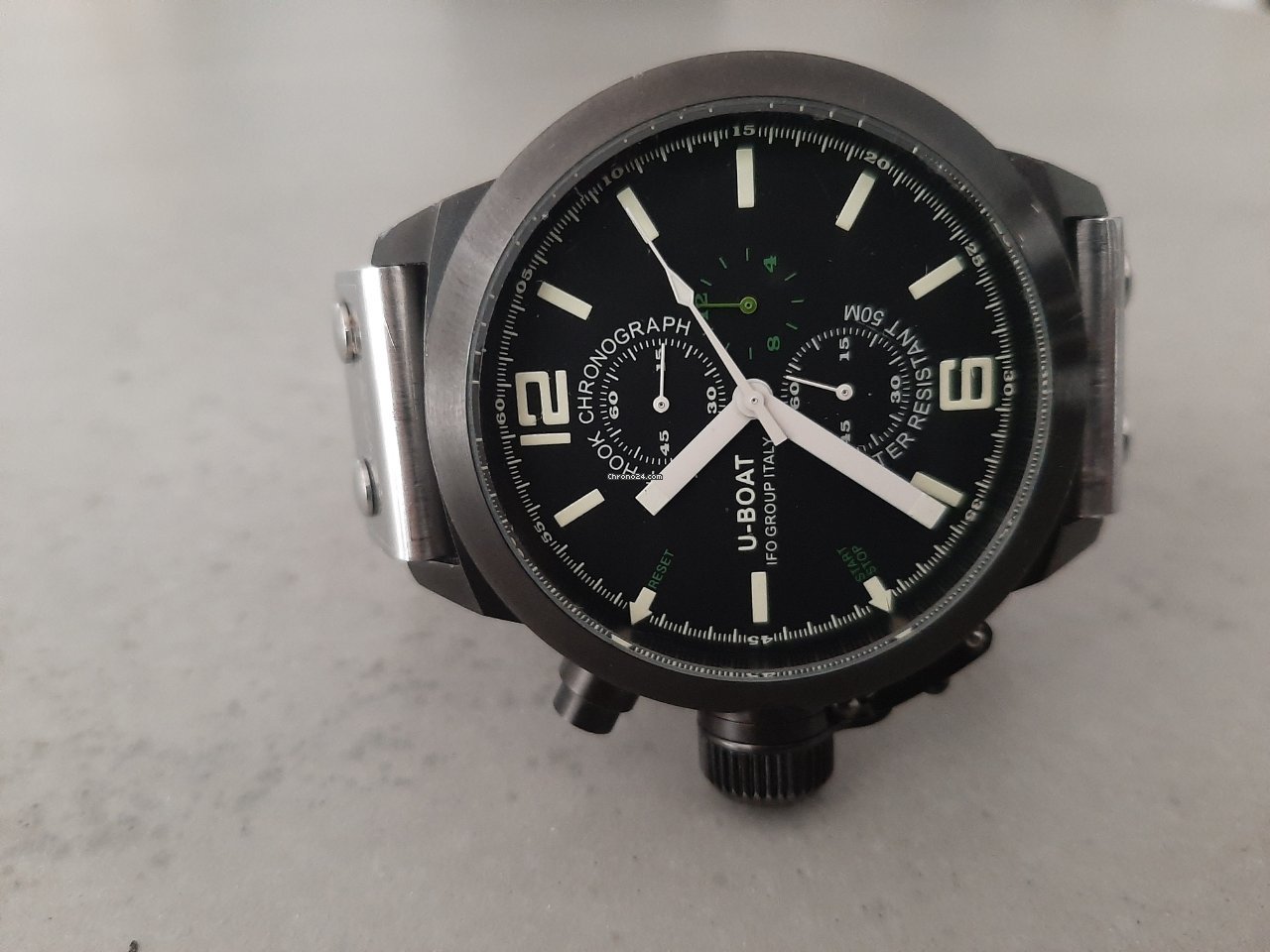 IMG_9081 U-Boat Mens watch Unisex Quartz U-CN48 Replica 7