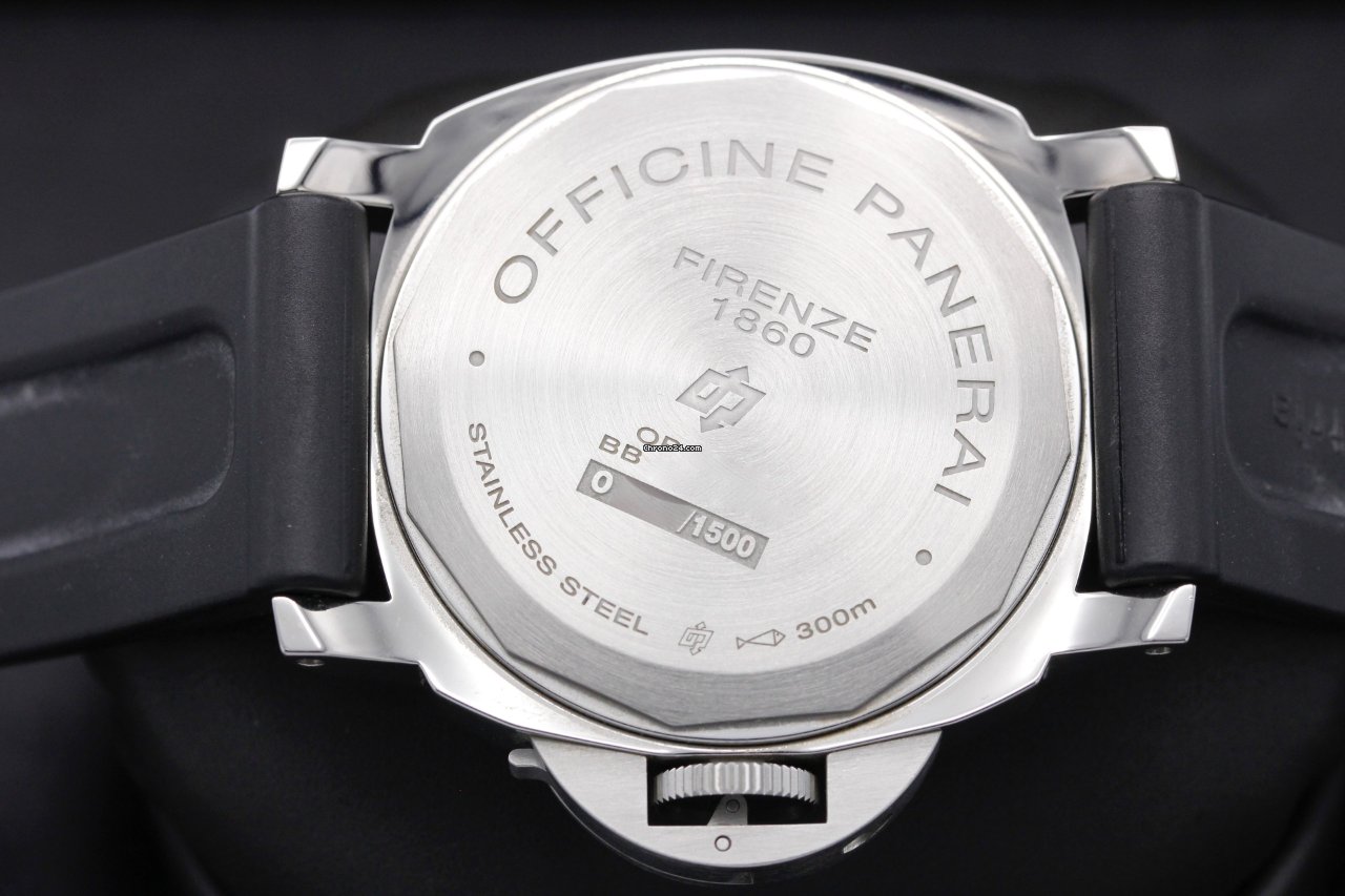 IMG_9081 Panerai Luminor Base Logo Steel PAM 000 Replica 7
