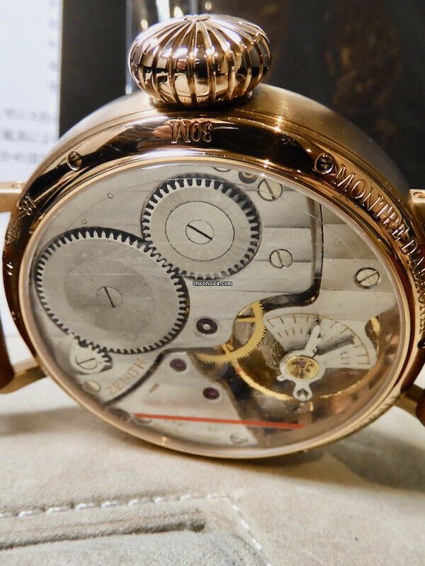 Zenith Pilot Manual winding Rose gold 18.2420.5011 21.C723 Replica 7