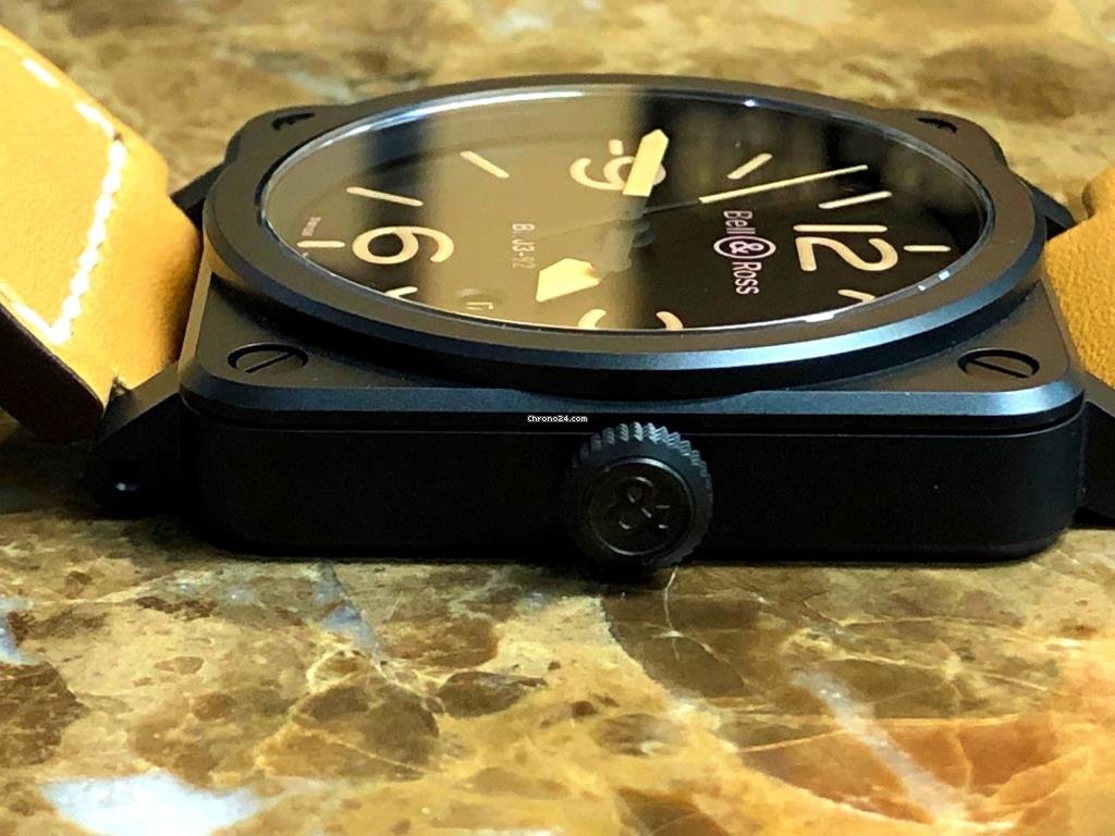 Bell & Ross BR 03 Mens watch Unisex Automatic Steel BR-03-92 Replica 7