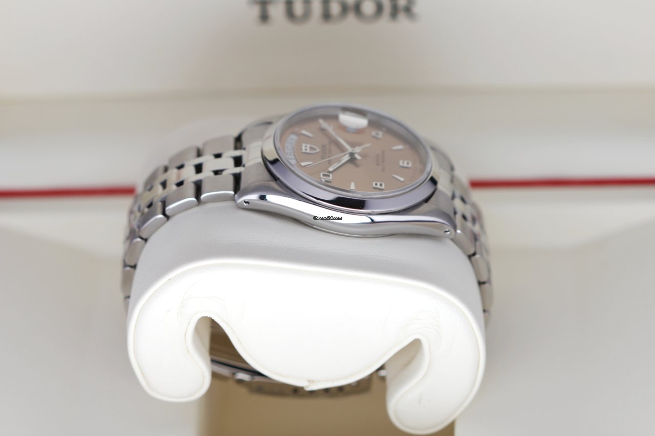 IMG_9081 Tudor Prince Date Mens watch Unisex Automatic Steel 76200 Replica 7