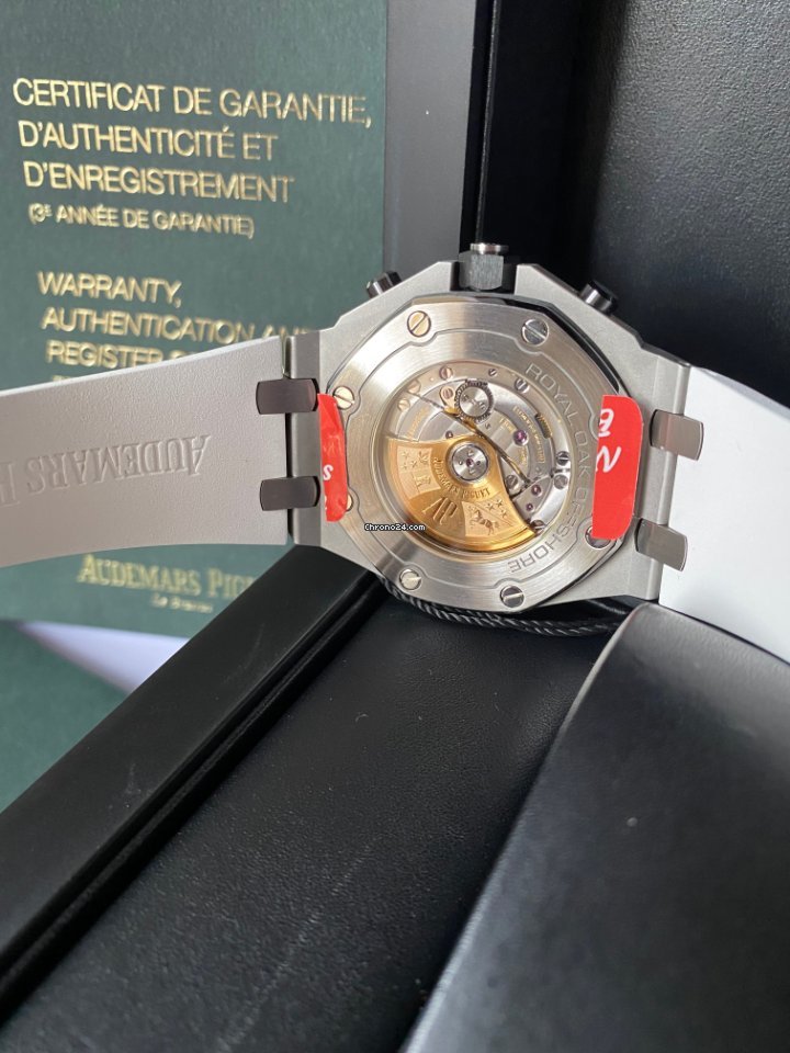 IMG_9081 Audemars Piguet Royal Oak Offshore Chronograph Mens watch Unisex Automatic Steel 26470ST.OO.A027CA.01 Replica 7