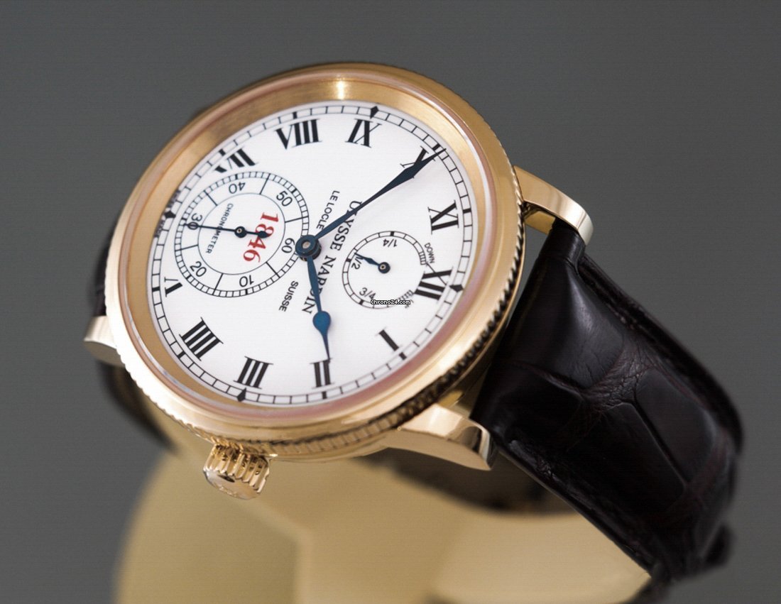 IMG_9081 Ulysse Nardin Mens watch Unisex Automatic Rose gold 266-22 Replica 7