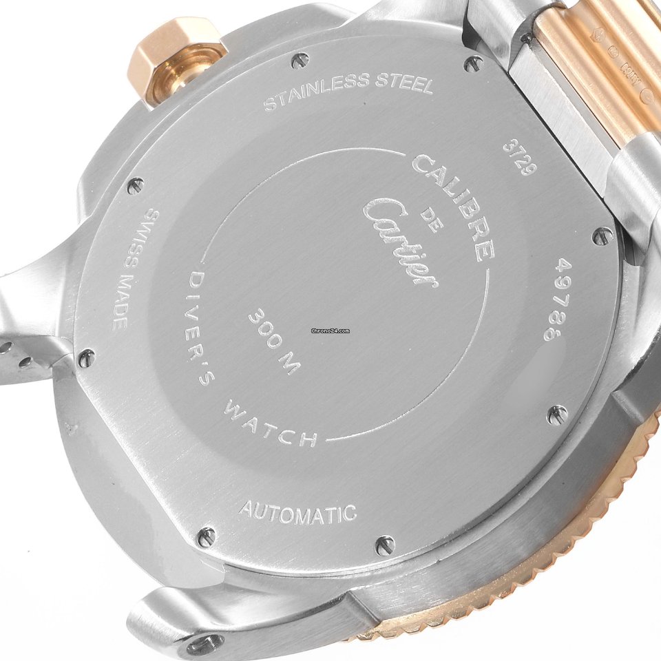 Cartier Calibre de Cartier Diver Mens watch Unisex Automatic Steel W7100054 Replica 7