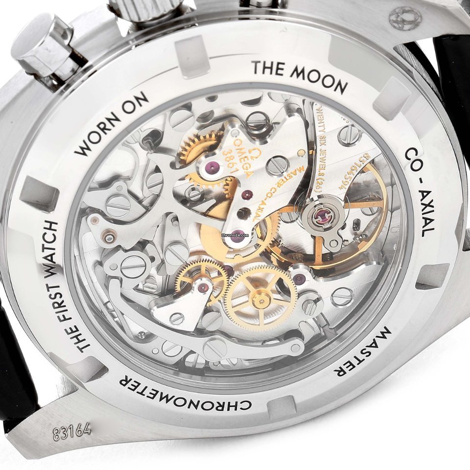 IMG_9081 Omega Speedmaster Professional Moonwatch Mens watch Unisex Manual winding White gold 310.63.42.50.02.001 Replica 7