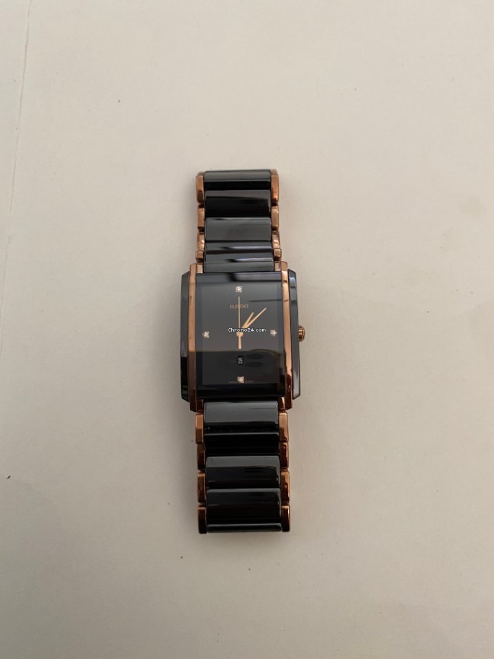 IMG_9081 Rado Integral Mens watch Unisex Quartz Steel R20219712 Replica 7