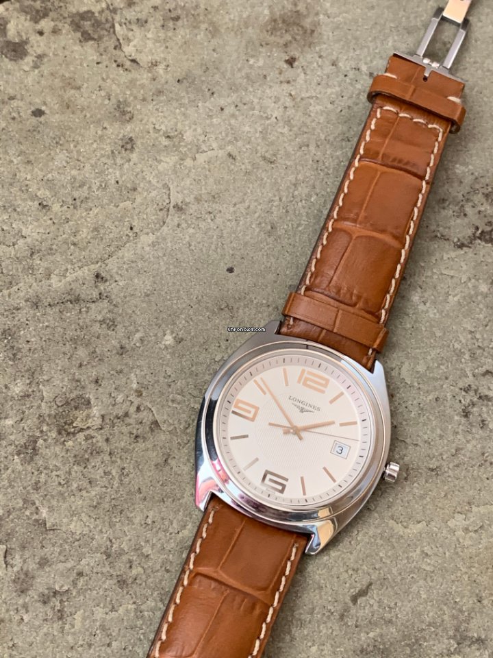 Longines Mens watch Unisex Quartz Steel L3.632.4 Replica 7