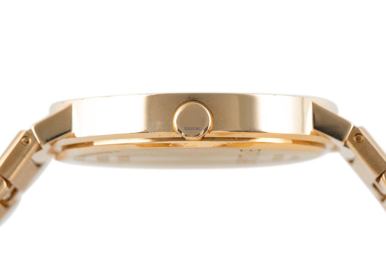 IMG_9081 Bulgari Bulgari Mens watch Unisex Quartz Yellow gold BB33GG Replica 7