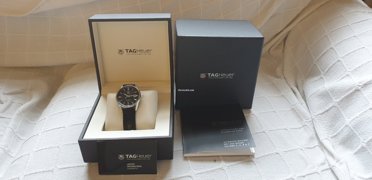 IMG_9081 TAG Heuer Carrera Calibre 5 Mens watch Unisex Automatic Steel WAR211A.BA0782 Replica 7