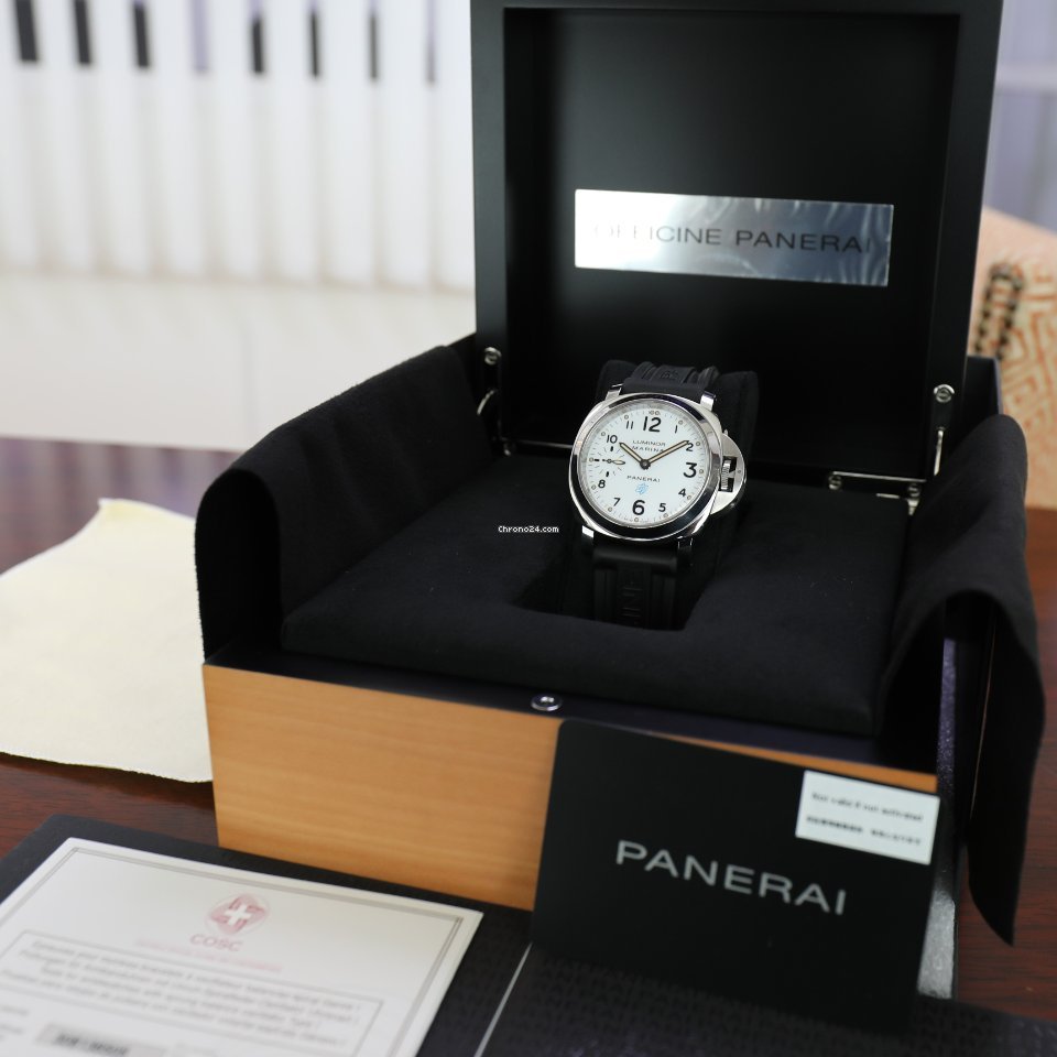 Panerai Luminor Marina Mens watch Unisex Manual winding Steel PAM 00660 Replica 7