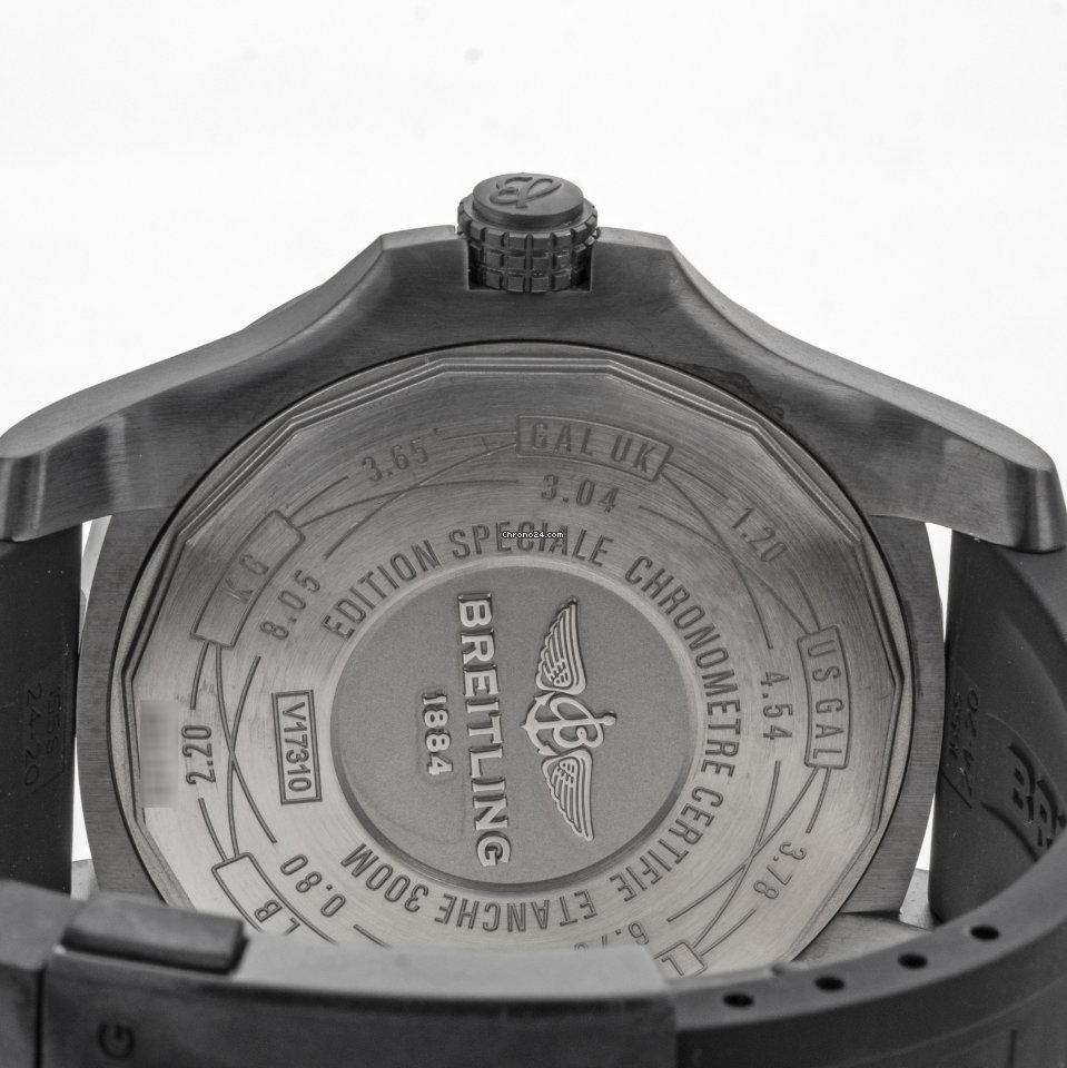 Breitling Avenger Blackbird Mens watch Unisex Automatic Titanium V17310 Replica 7