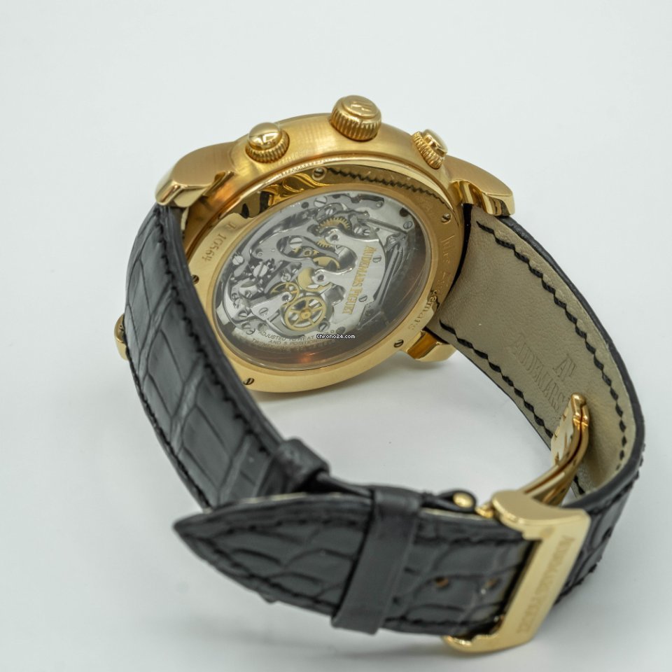 IMG_9081 Audemars Piguet Jules Audemars Mens watch Unisex Manual winding Rose gold 26010or.oo.d088cr.01 Replica 7