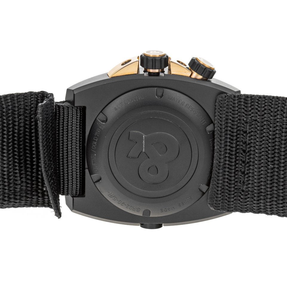 Bell & Ross BR 02 Mens watch Unisex Automatic Steel BR02-20 Replica 7