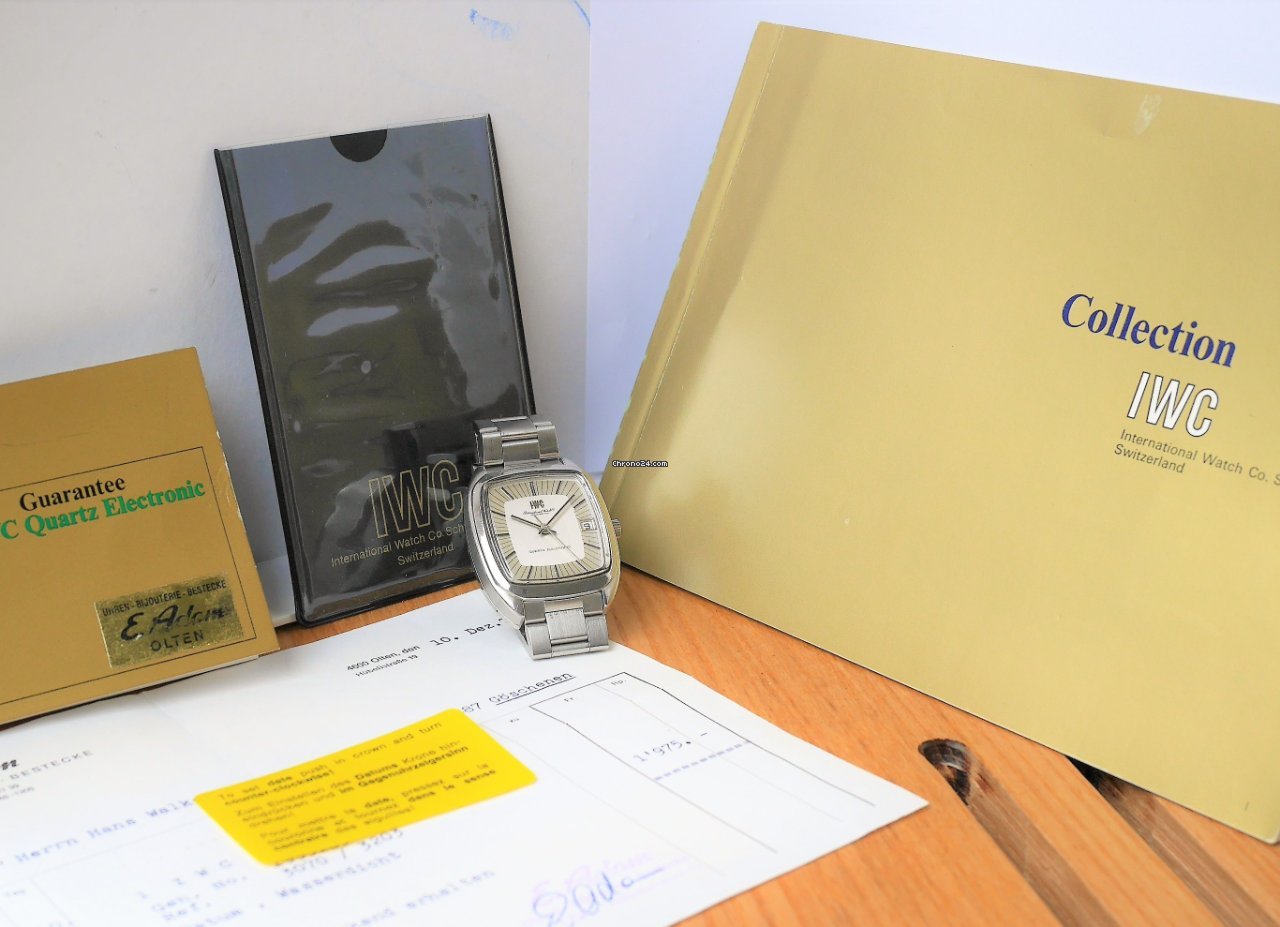 IMG_9081 IWC Mens watch Unisex Quartz Steel 3203 3070 Replica 7