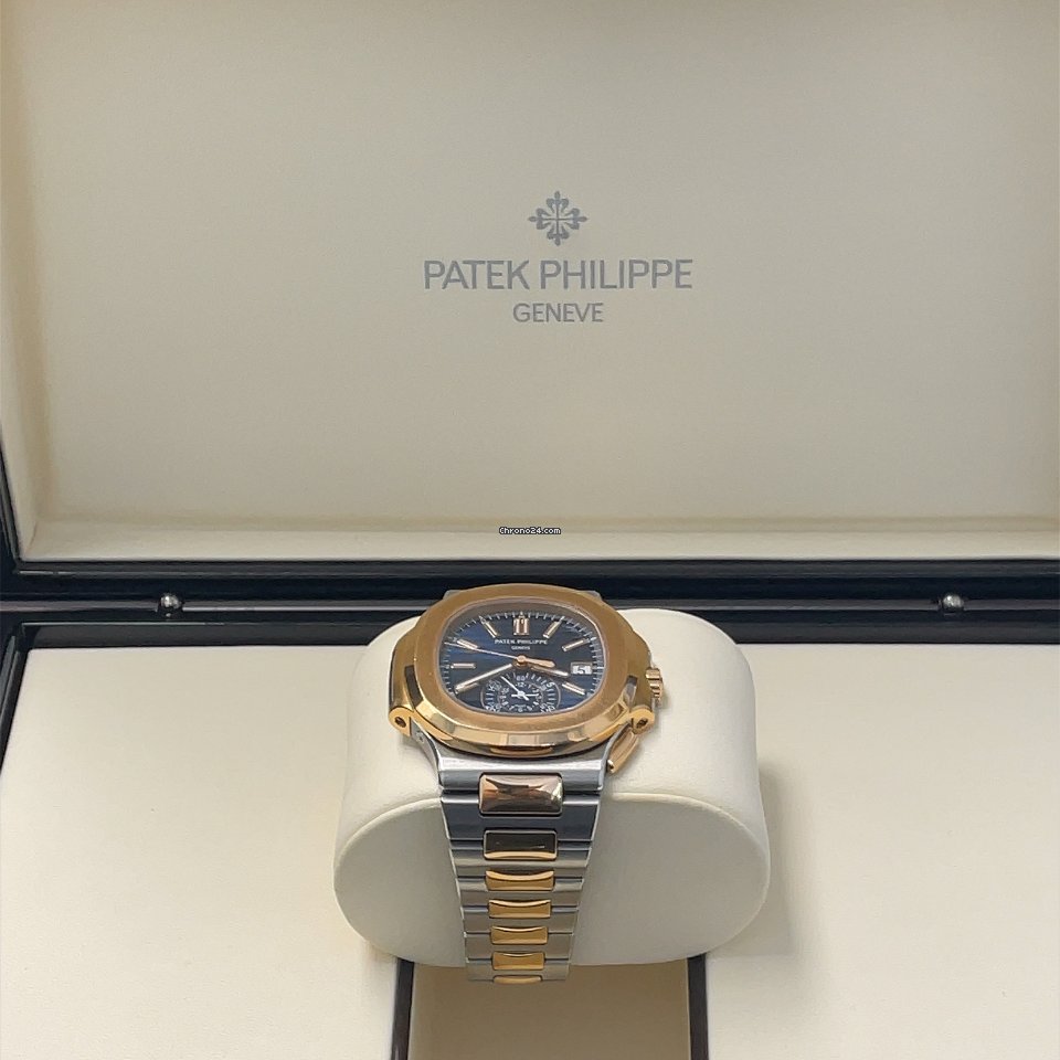 IMG_9081 Patek Philippe Nautilus Mens watch Unisex Automatic Gold Steel 5980 1AR-001 Replica 7