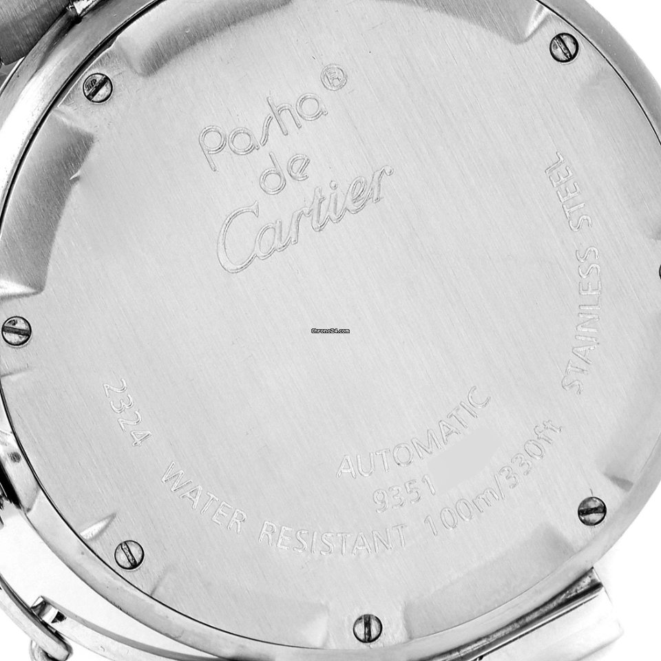 IMG_9081 Cartier Pasha C Womens watch Automatic Steel W31075M7 Replica 7