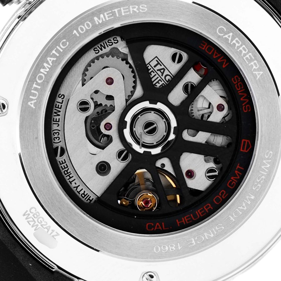 TAG Heuer Carrera Mens watch Unisex Automatic Steel CBG2A11.FC6460 Replica 7