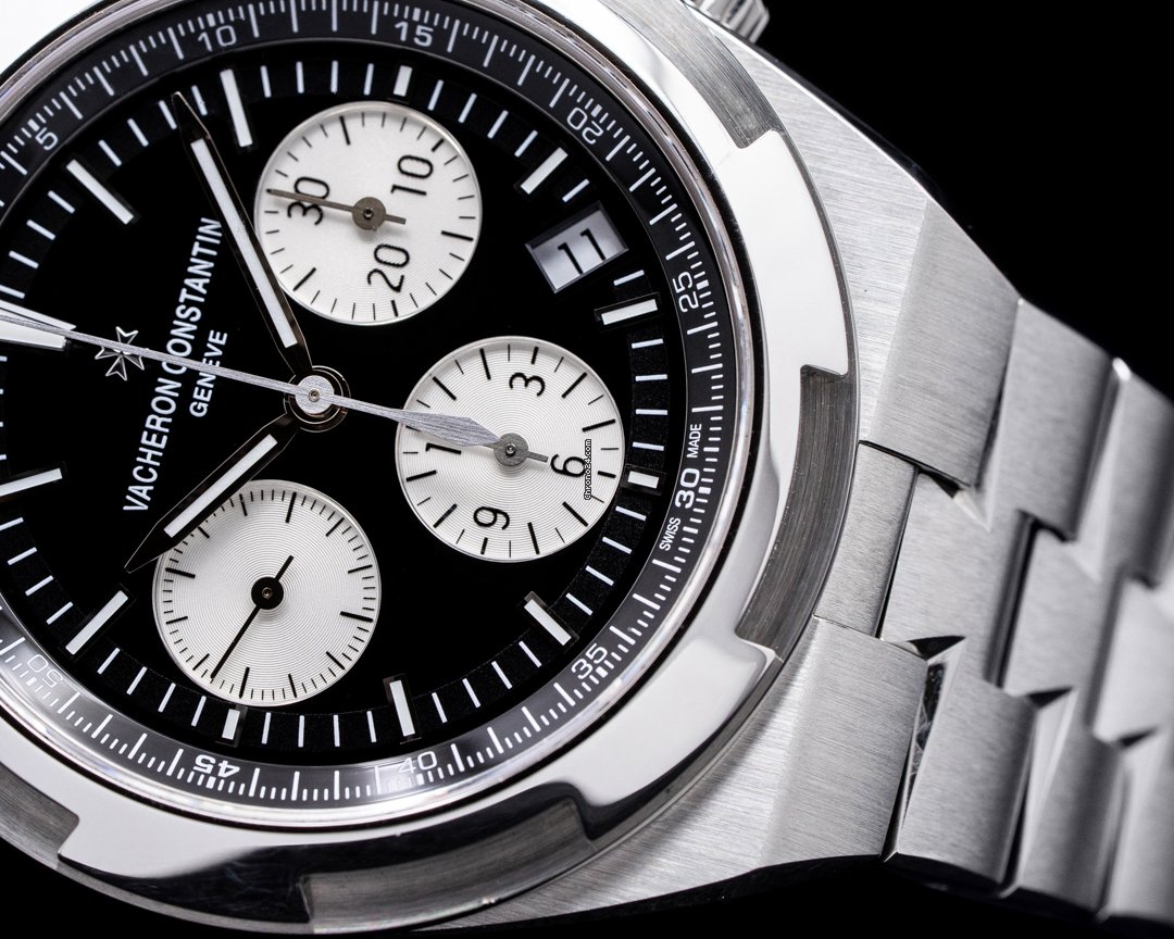 IMG_9081 Vacheron Constantin Overseas Chronograph Mens watch Unisex Automatic Steel 5500V 110A-B481 Replica 7