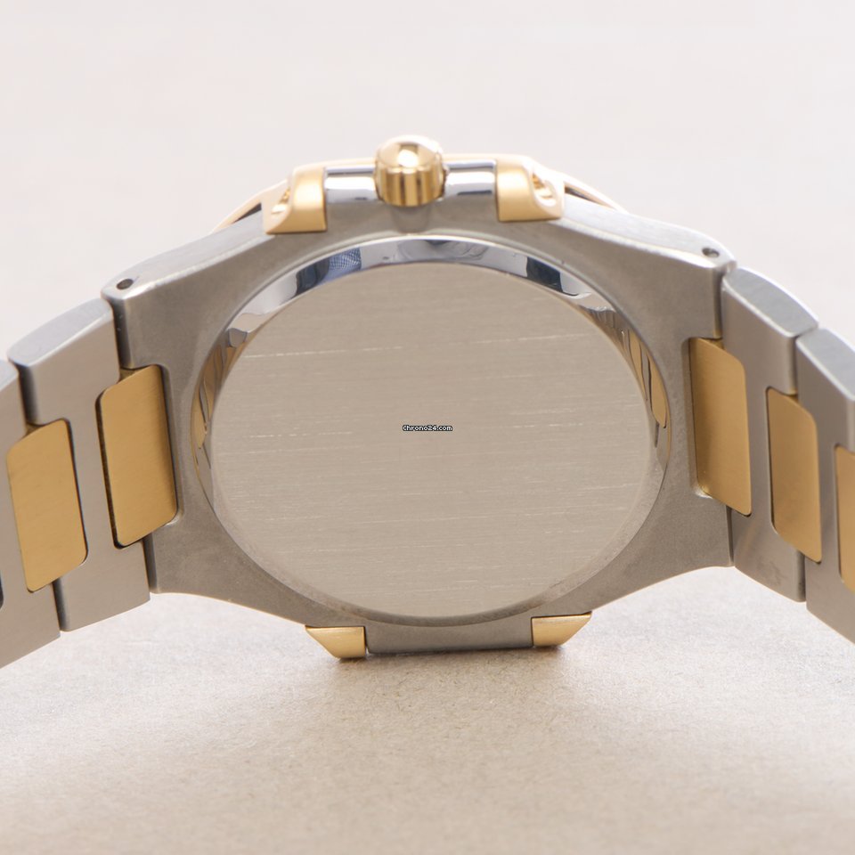 IMG_9081 Patek Philippe Nautilus Womens watch Quartz Gold Steel 3900 Replica 7