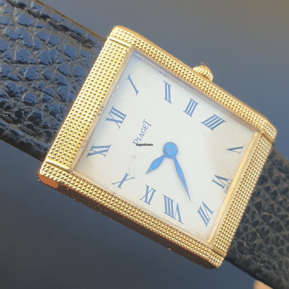 IMG_9081 Piaget Mens watch Unisex Manual winding Yellow gold 9151 Replica 7