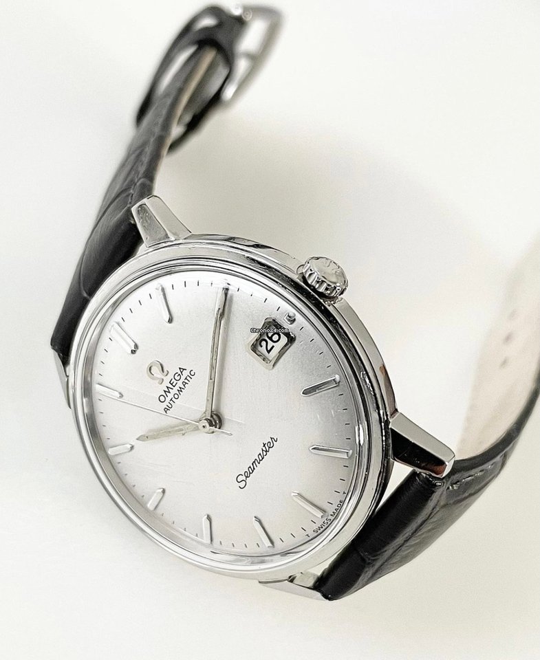 Omega Seamaster Mens watch Unisex Automatic Steel 166.002 Replica 7