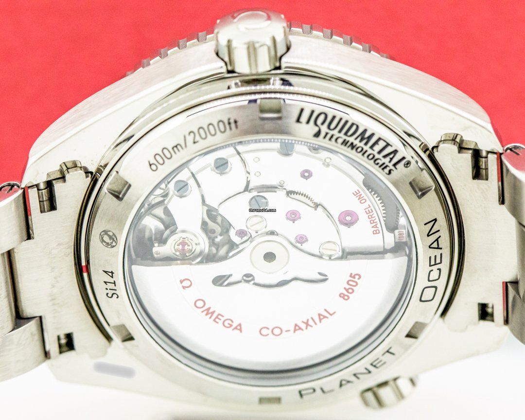IMG_9081 Omega Seamaster Planet Ocean Mens watch Unisex Automatic Titanium 232.90.44.22.03.001 Replica 7