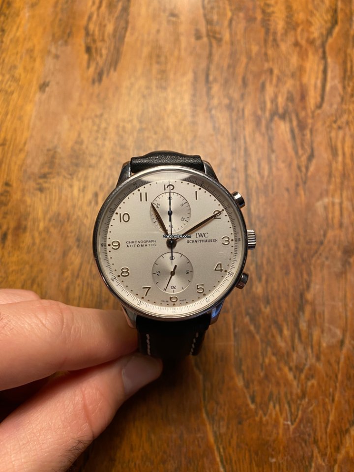 IMG_9081 IWC Portuguese Chronograph Mens watch Unisex Automatic Steel IW2735099 Replica 7